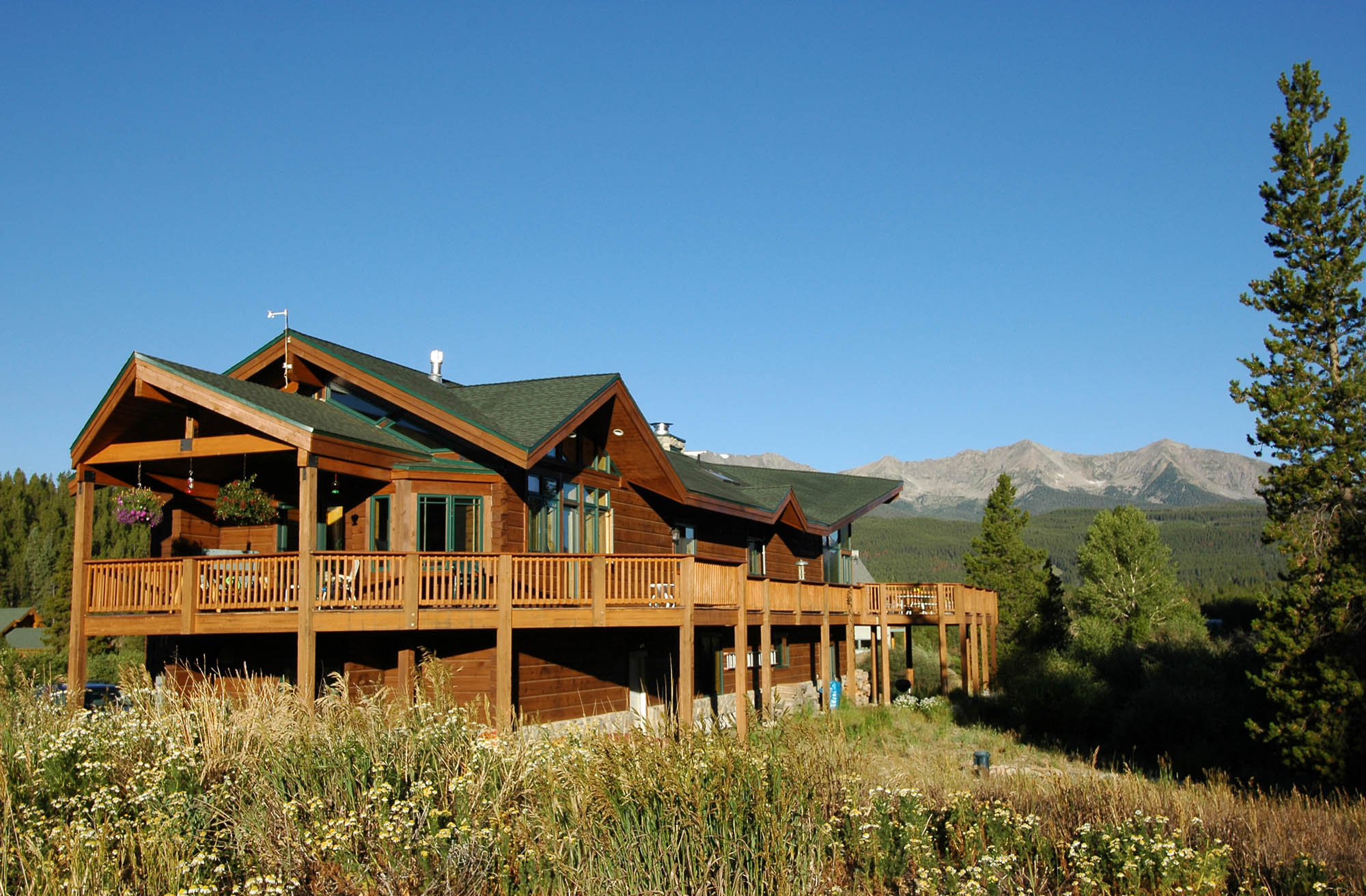 Exterior view towards the Rockies. Residential, New
                         Home